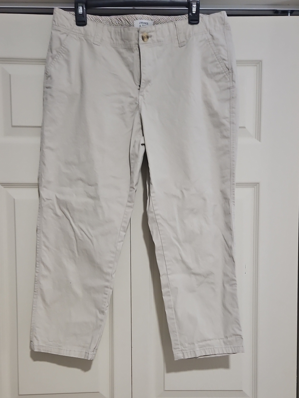 crown & ivy Womens Khaki  Pants